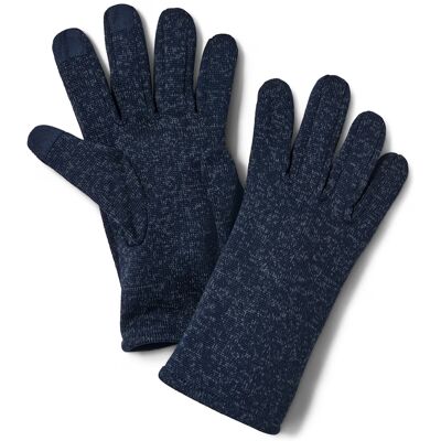 Tchibo - Strickfleece-Handschuhe - Unisex - Gr. 8,5 - dunkelblau Tchibo - Strickfleece-Handschuhe - Unisex - Gr. 8,5 - dunkelblau