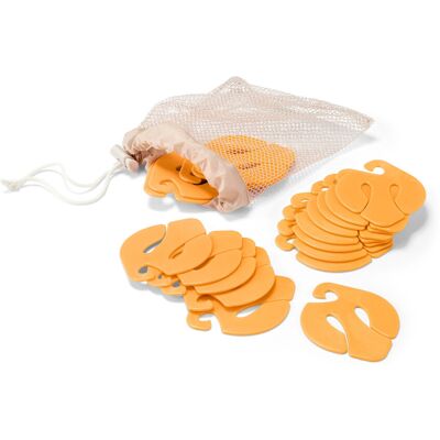 Tchibo - 20 Socken-Clips - orange Tchibo - 20 Socken-Clips - orange