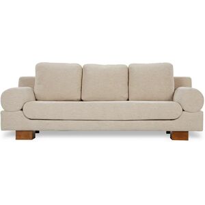 NV GALLERY 3-Sitzer-Sofa OMNIGHT - 3-Sitzer-Sofa, Papyrus Beige & Holz, B220  Beige