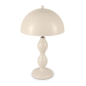 NV GALLERY Tischlampe POWERS - Tischlampe, Beige mit Glossy Finish  Beige