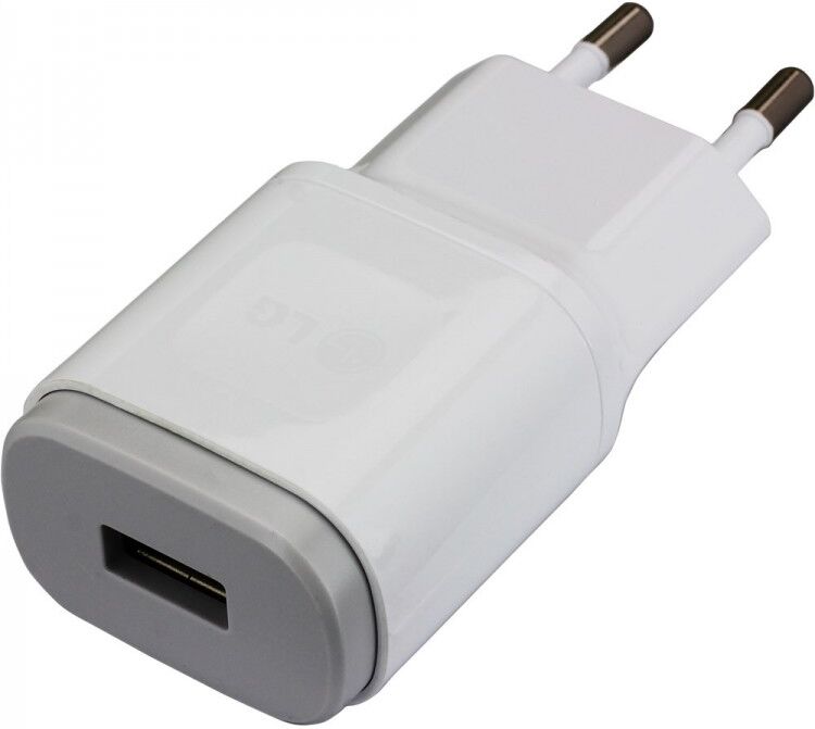 LG Reise Lade USB Netzteil 1800mAh MCS-04ED mit Datenkabel - Weiss