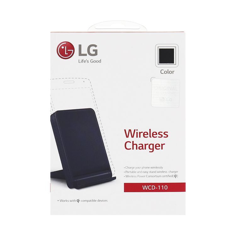 LG Verpackung beschädigt LG WCD-110 Dockingstation IQ wireless laden für Smartphone LG G4 schwarz