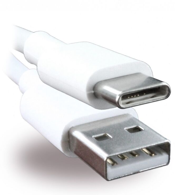 Huawei AP-51 USB Ladekabel Datenkabel auf USB Typ C weiss