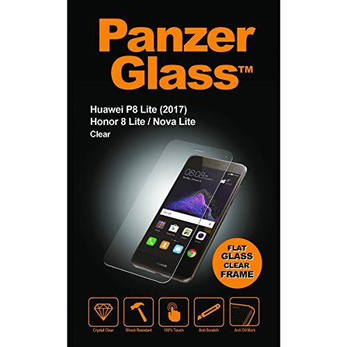 PanzerGlass Crystal Clear Displayschutz für Huawei P8 Lite 2017/Honor 8 Lite/Nova Lite