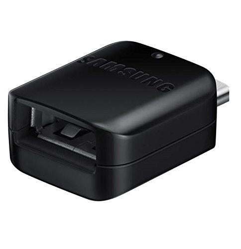 Samsung GH98-41288A USB-C auf USB OTG Adapter für S10 S9/S8 A9 A7 Note 9 8 schwarz bulk