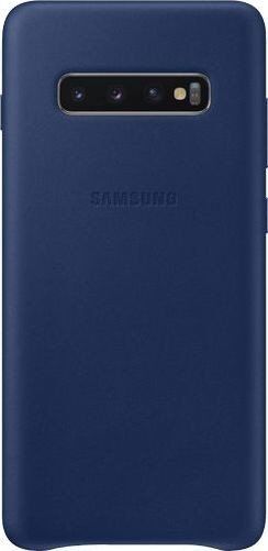 Samsung EF-VG975LNEG Leder Cover Hülle für G975F Samsung Galaxy S10+ - navy blau