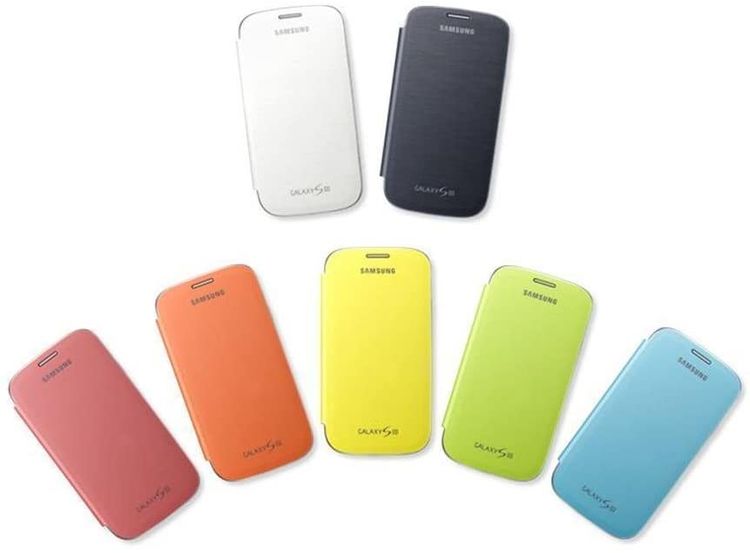 Samsung Flip Cover Galaxy SIII  bulk weiß