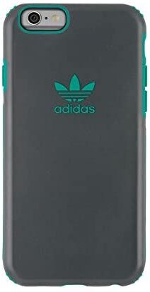 Adidas Originals TPU Hard Cover Schutzhülle für Apple iPhone 6/6S dunkelgrau/grün