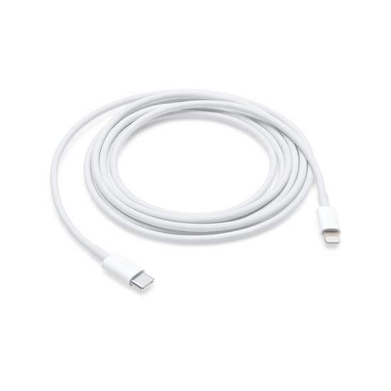 Apple Originalverpackt Apple A1702 MKQ42, USB-C- auf Lightning, Ladekabel 2m - weiss