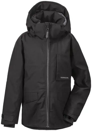 Didriksons Luke Boys Snow Jacke (Schwarz)