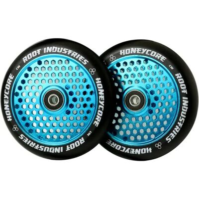 Root Industries Root Honeycore Schwarz 120mm Stunt Scooter Rollen 2 Stk. (120mm - Sky Blue) Root Industries Root Honeycore Schwarz 120mm Stunt Scooter Rollen 2 Stk. (120mm - Sky Blue)