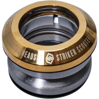 Striker Integrated Headset für Scooters (Gold Chrome) Striker Integrated Headset für Scooters (Gold Chrome)