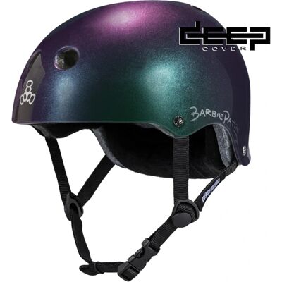 Skaterhelm Triple Eight Barbie Patin Deep Cover (XL-XXL - Chameleon) Skaterhelm Triple Eight Barbie Patin Deep Cover (XL-XXL - Chameleon)