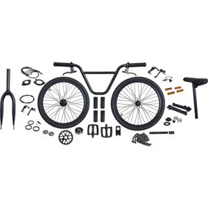 Colony Build Your Own Flatland BMX Bike Kit (Schwarz)