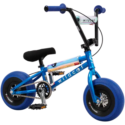 Wildcat OG4 Pro Mini-BMX-Rad (Blau) Wildcat OG4 Pro Mini-BMX-Rad (Blau)