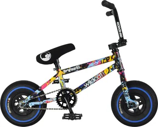 Wildcat Mini BMX Bike Wildcat Laser Original 2A (Schwarz)