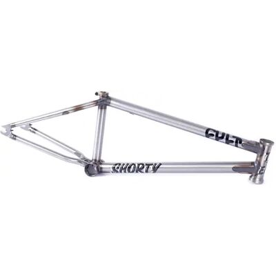 Cult Shorty Freestyle BMX Rahmen (Matte Clear Raw) Cult Shorty Freestyle BMX Rahmen (Matte Clear Raw)