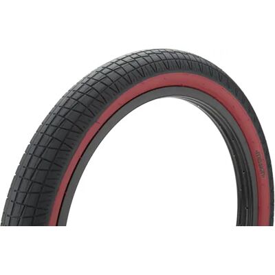 Mission Fleet 20" BMX Reifen (Black/Red Wall) Mission Fleet 20" BMX Reifen (Black/Red Wall)