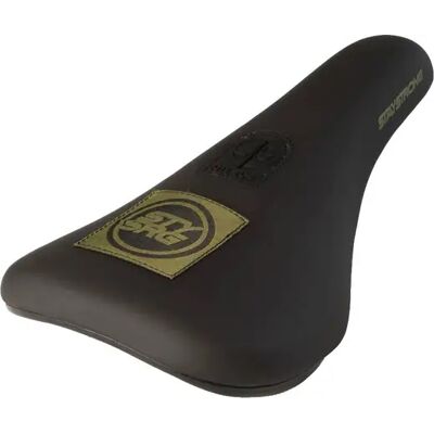 Stay Strong Icon Patch Slim BMX Sattel (Schwarz/Grün) Stay Strong Icon Patch Slim BMX Sattel (Schwarz/Grün)