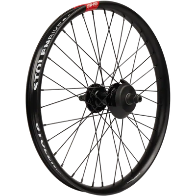 Stolen 20" Hive-Lowpro 36H Cassette BMX Hinterrad (Schwarz - Right hand drive) Stolen 20" Hive-Lowpro 36H Cassette BMX Hinterrad (Schwarz - Right hand drive)