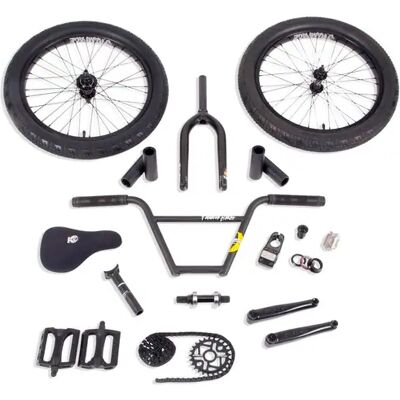 Stolen/Fiction Cassette V8 BMX Build Kit (Matte Black - Left hand drive) Stolen/Fiction Cassette V8 BMX Build Kit (Matte Black - Left hand drive)
