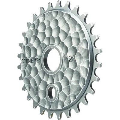 Stolen Lunar BMX Kettenblatt - Grau - 28 Zähne - Unisex - Fahrradteil Stolen Lunar BMX Kettenblatt - Grau - 28 Zähne - Unisex - Fahrradteil