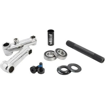 Wildcat Mini BMX 3-Piece Crank Kit (Silber) Wildcat Mini BMX 3-Piece Crank Kit (Silber)