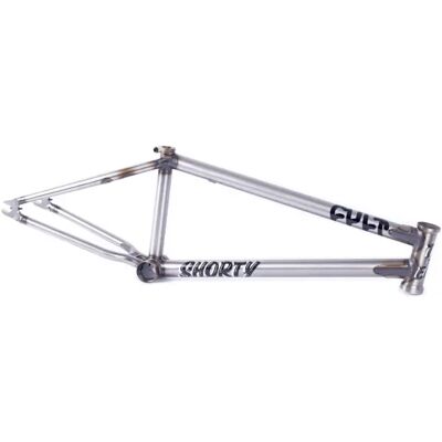 BMX Rahmen Cult Shorty Freestyle (21" - Matte Clear Raw) BMX Rahmen Cult Shorty Freestyle (21" - Matte Clear Raw)