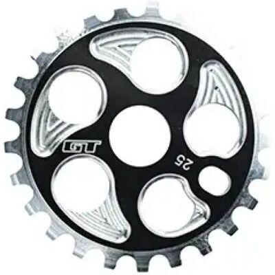 BMX Kettenblatt GT Overdrive CNC (Schwarz - 25T) BMX Kettenblatt GT Overdrive CNC (Schwarz - 25T)