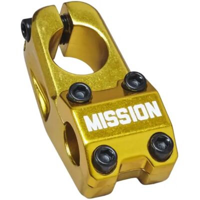 Top Load BMX Vorbau Mission Control (50mm - Gold) Top Load BMX Vorbau Mission Control (50mm - Gold)