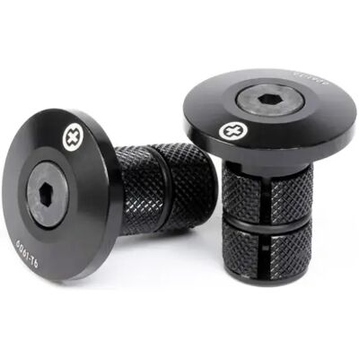 Saltbmx Lenkerendenkappen - 6061-T6 Schwarz - Leicht & Robust Saltbmx Lenkerendenkappen - 6061-T6 Schwarz - Leicht & Robust