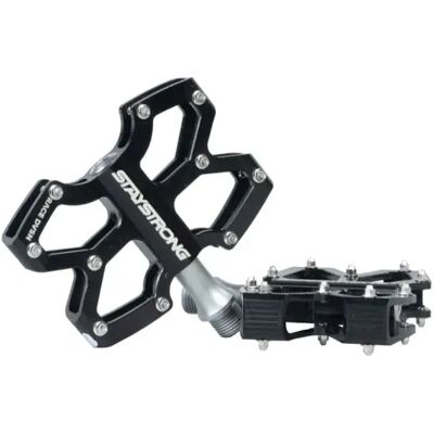 BMX Pedale Stay Strong Axis Mini Pedale Schwarz (Schwarz) BMX Pedale Stay Strong Axis Mini Pedale Schwarz (Schwarz)