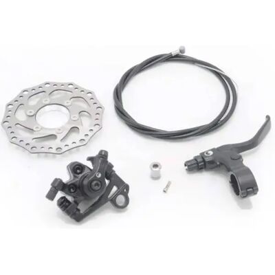 Wildcat Mini BMX Disc Bremse Kit (Silber) Wildcat Mini BMX Disc Bremse Kit (Silber)