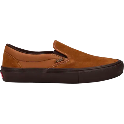 Vans Slip-On Skateschuhe (Brown/Gum) Vans Slip-On Skateschuhe (Brown/Gum)