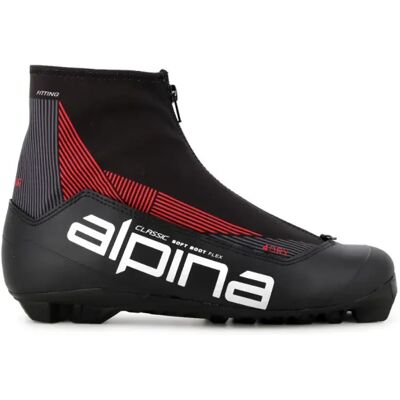 Langlaufschuhe Klassisch Alpina N Tour (Schwarz - 42) Langlaufschuhe Klassisch Alpina N Tour (Schwarz - 42)