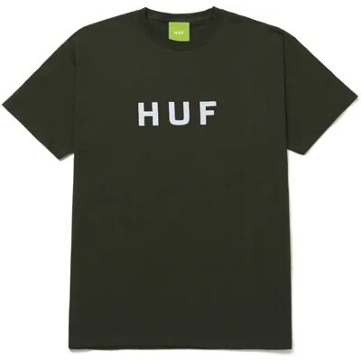 HUF Essentials OG Logo T-Shirt (Forest Green) HUF Essentials OG Logo T-Shirt (Forest Green)