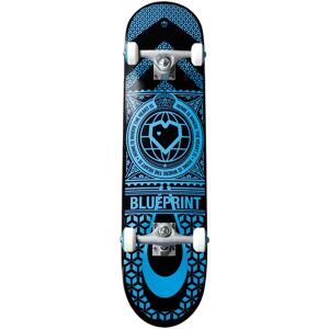 Blueprint Home Heart Skateboard Komplettboard (Blau/Schwarz)