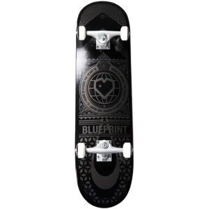 Blueprint Home Heart Skateboard Komplettboard (Schwarz/Grau)