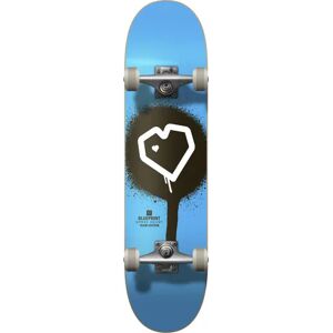 Blueprint Spray Heart V2 Skateboard Komplettboard (Blau/Schwarz/Weiß)