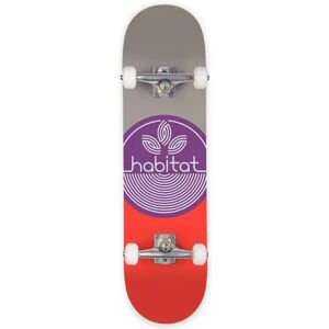 Habitat Skateboards Habitat Leaf Dot Skateboard Komplettboard (Lila)