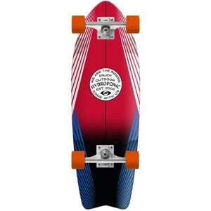 Hydroponic Fish Complete Cruiser Skateboard (Lines Red)