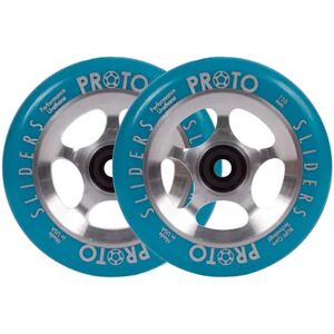 Proto Sliders Starbright Stunt Scooter Rollen 2 Stk. (110mm - Blue On Raw)