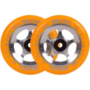 Proto Sliders Starbright Stunt Scooter Rollen 2 Stk. (110mm - Orange On Raw)