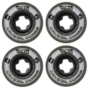 Ricta Crystal Cores 95A Skateboard Rollen 4-Pack (53mm - Schwarz)