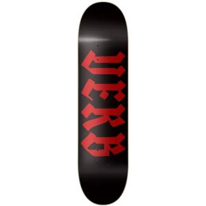 Verb Calligraphy Skateboard Deck (Red)