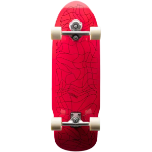 Your own wave YOW Arica Surfskate Komplettboard (Rot) Your own wave YOW Arica Surfskate Komplettboard (Rot)
