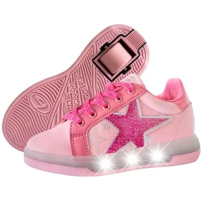 Breezy Rollers Breezy Blast Pink Schuh Mit Rollen (Pink) Breezy Rollers Breezy Blast Pink Schuh Mit Rollen (Pink)