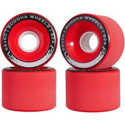 Buddha Sohei Longboard Rollen 4 Stk. (69mm - Rot) Buddha Sohei Longboard Rollen 4 Stk. (69mm - Rot)