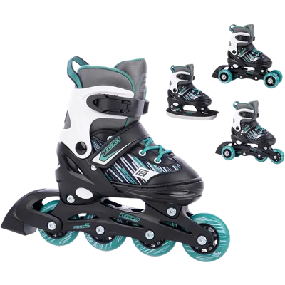 FunActiv Trilo 4in1 Inliner Kinder (Schwarz) FunActiv Trilo 4in1 Inliner Kinder (Schwarz)