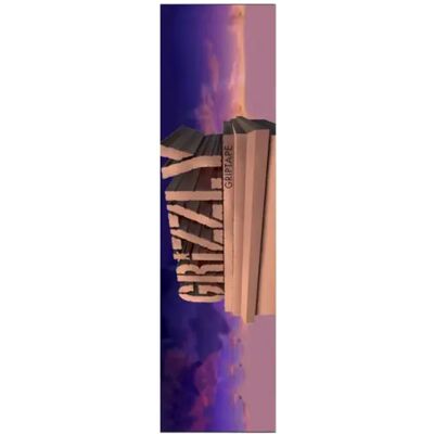 Grizzly Printed Skateboard Griptape (Monument) Grizzly Printed Skateboard Griptape (Monument)